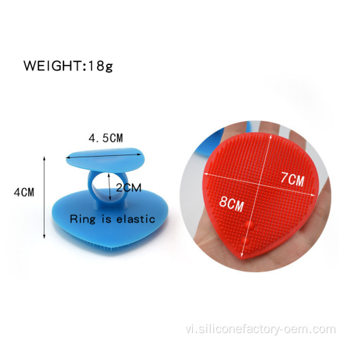 Silicone Cleansing Brush Bàn chải làm sạch hộ gia đình